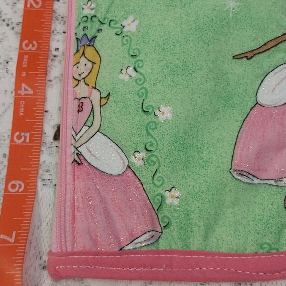 2838 Princess Pattern Smart Phone Crossbody Zippered Wallet Bag - Picture 2 of 6